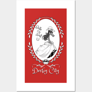 Derby City Collection: Belle of the Ball 5 (Red) Posters and Art